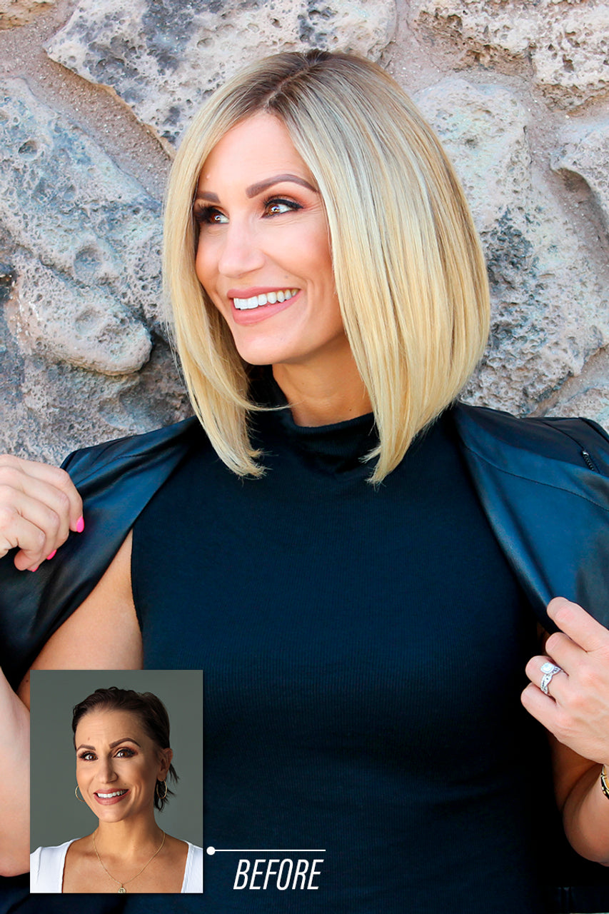 Carrie | Lace Front Mono Top Human Hair Wig