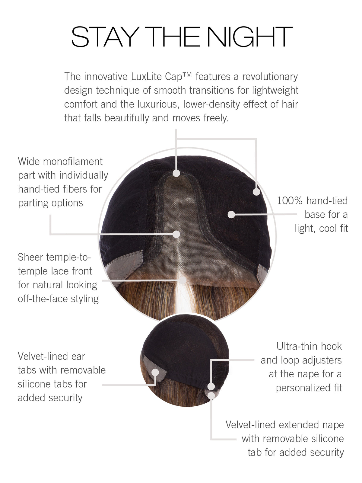 Stay The Night (Petite/Average) | Lace Front Heat-Friendly Synthetic Wig (100% Hand-Tied)