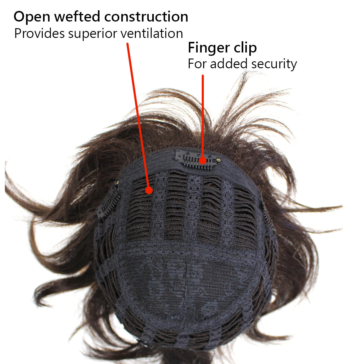 Demi | Synthetic Hair Topper