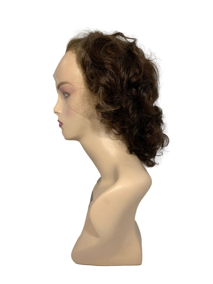 151 Women’s Theatrical Wig Short | Lace Front Remy Human Hair Wig (100% Hand-Tied)