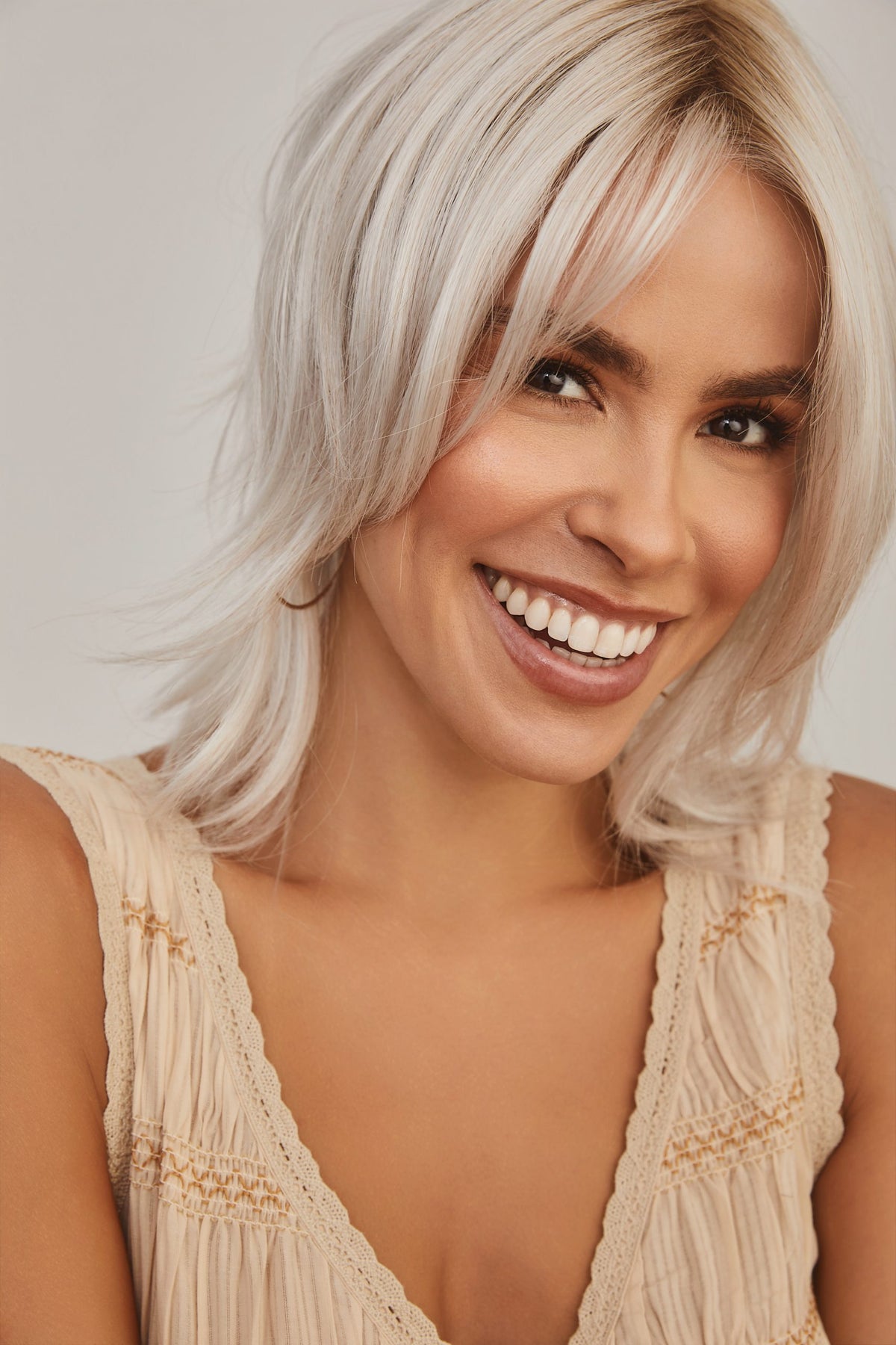 Alicia | Lace Front Mono Part Synthetic Wig