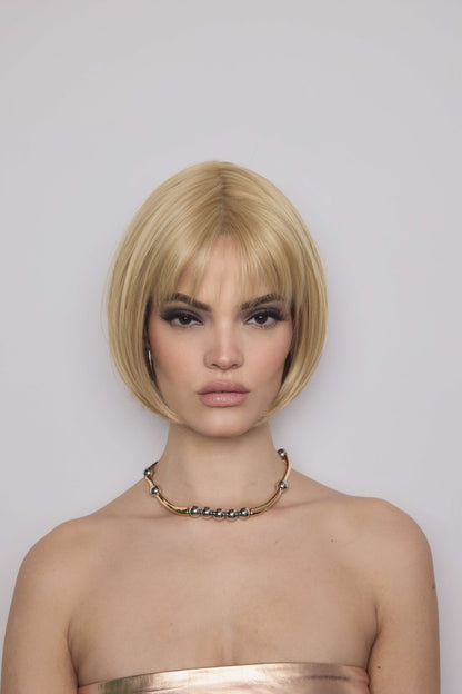 Aria | Lace Front Mono Part Heat-Friendly Synthetic Wig