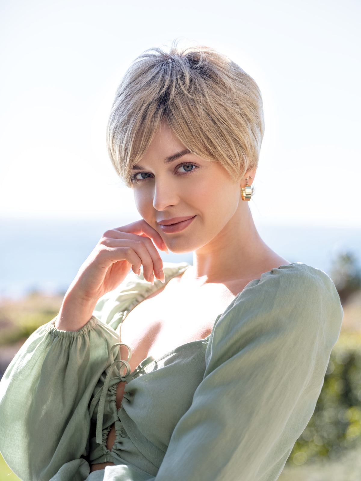 Bay | Lace Front Monofilament Synthetic Wig