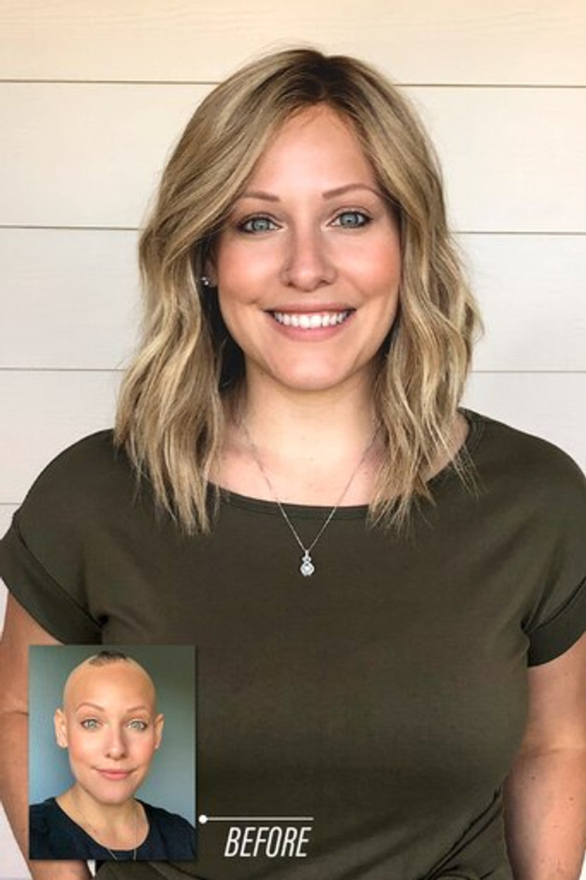 Carrie | Lace Front Mono Top Human Hair Wig