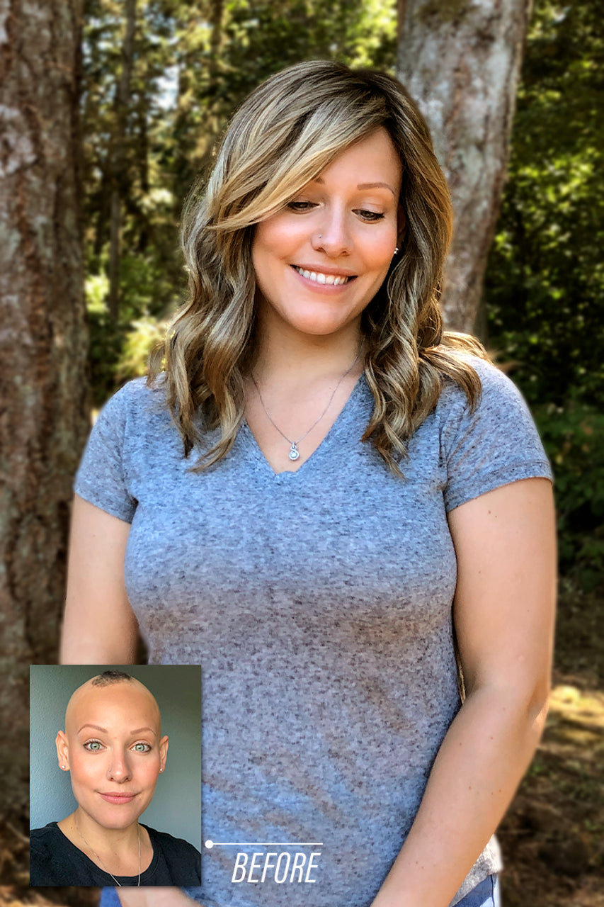 Heidi | Lace Front Mono Top Synthetic Wig
