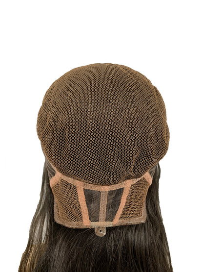 160 Men’s Theatrical Wig Long | Lace Front Remy Human Hair Wig (100% Hand-Tied)