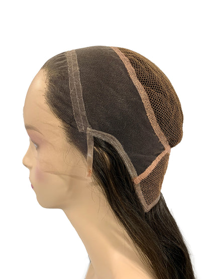 160 Men’s Theatrical Wig Long | Lace Front Remy Human Hair Wig (100% Hand-Tied)