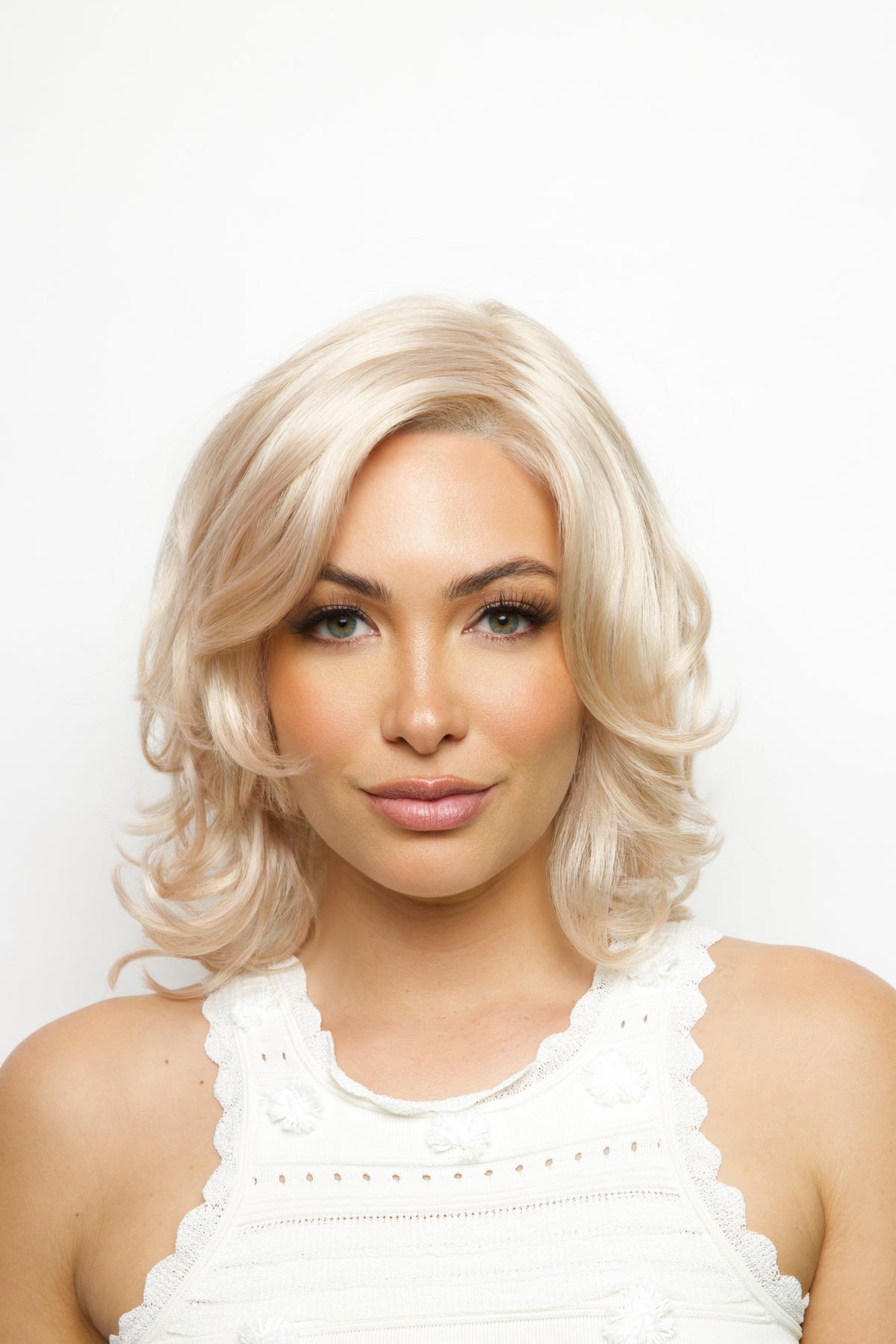 Clara | Lace Front Mono Part Synthetic Wig