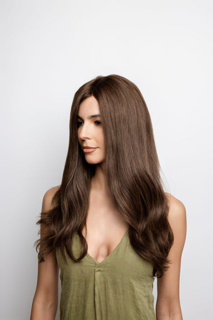 Darra | Lace Front Monofilament Human Hair Wig (100% Hand-Tied)