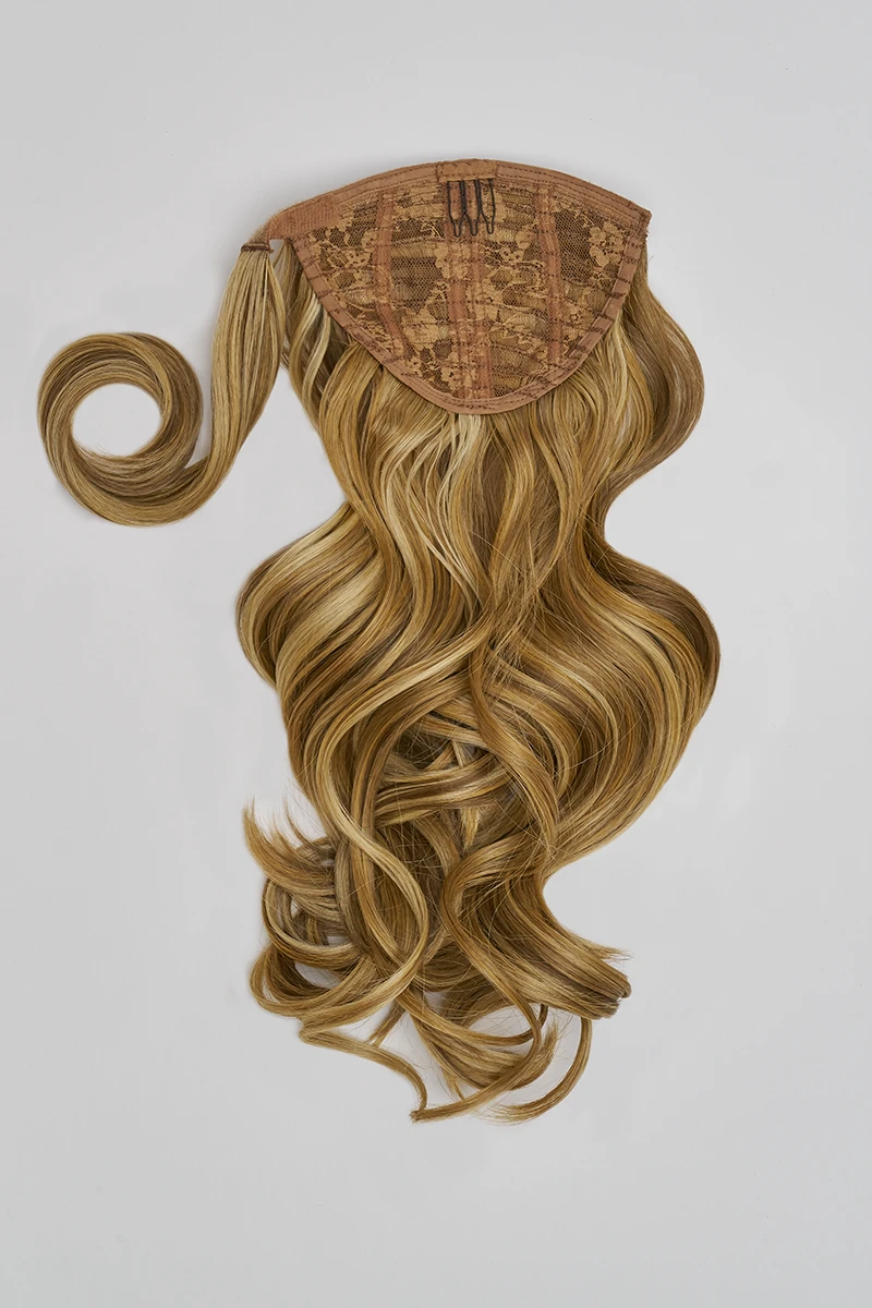 easiPony Medium Wavy HD | Heat-Friendly Synthetic Hairpiece