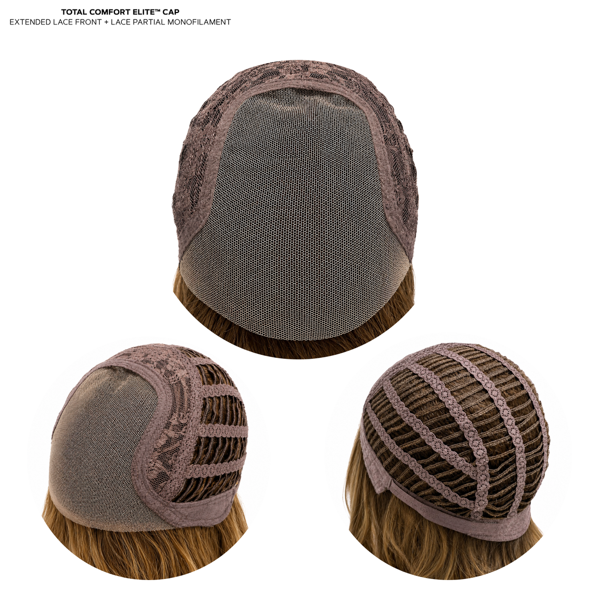 Franky | Lace Front Mono Part Heat-Friendly Synthetic Wig