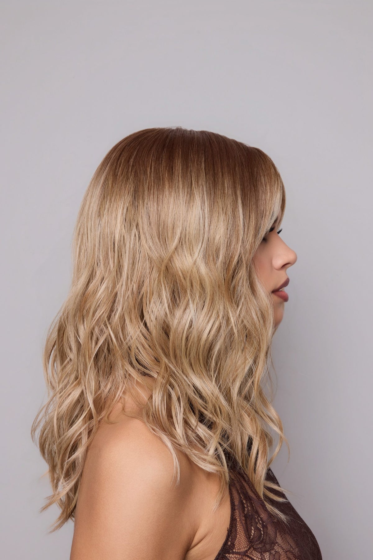 Franky | Lace Front Mono Part Heat-Friendly Synthetic Wig