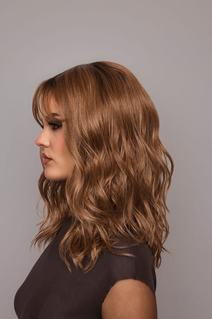Franky | Lace Front Mono Part Heat-Friendly Synthetic Wig