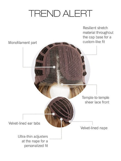 Trend Alert | Synthetic Lace Front Wig (Mono Part)