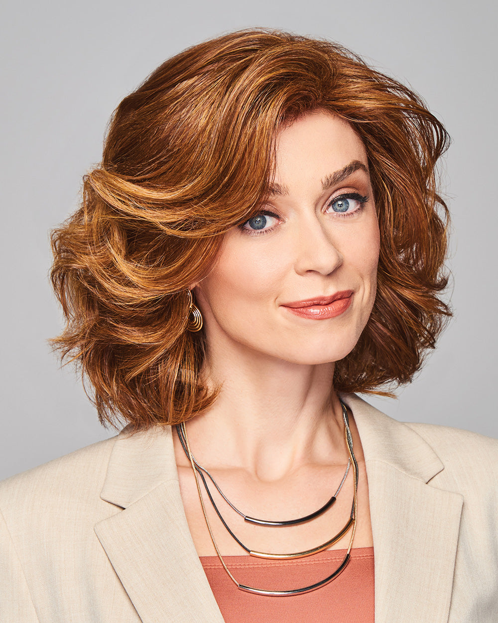 UNITY in color MEDIUM-RED | Medium Reddish Brown with Subtle Copper Highlights