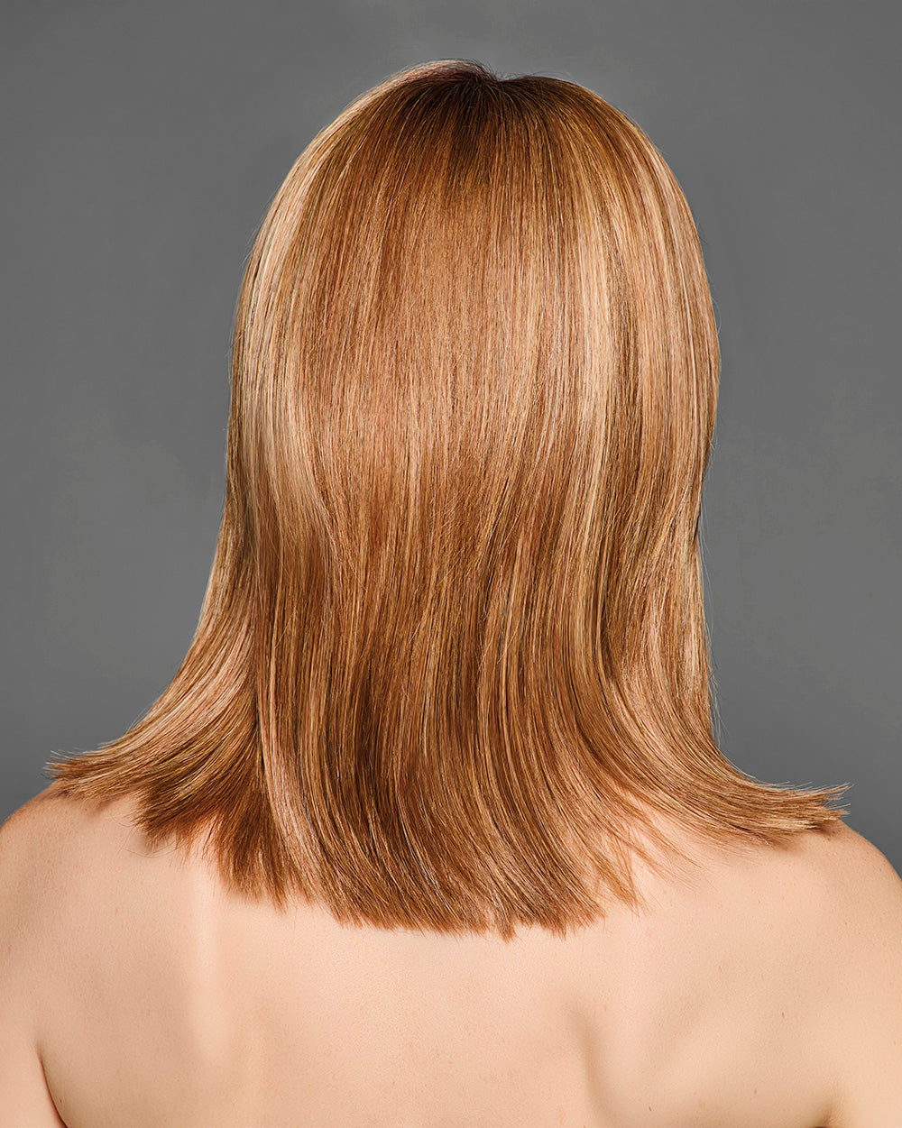 SERVING LOOKS by GABOR in color GF29-33SS ICED PUMPKIN SPICE | Strawberry Blonde shaded with Dark Red-Brown