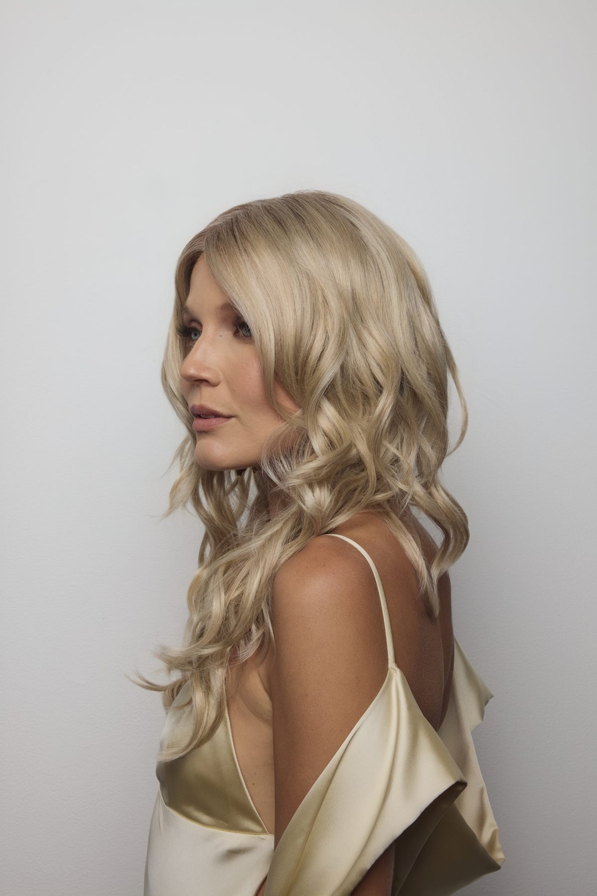 Hana | Lace Front Mono Part Synthetic Wig