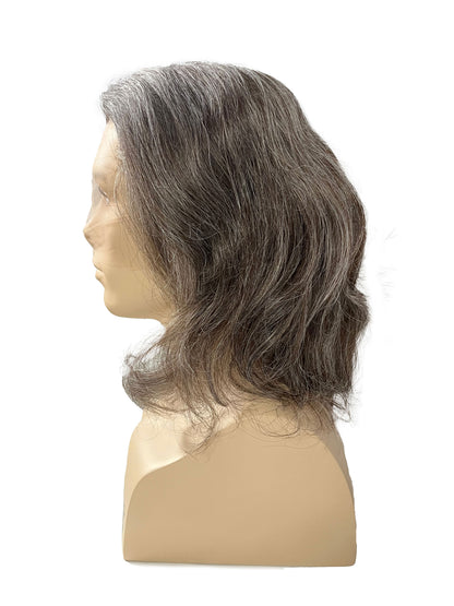 161 Men's Theatrical Wig Short | Lace Front Remy Human Hair Wig (100% Hand-Tied)
