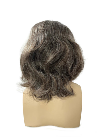 161 Men's Theatrical Wig Short | Lace Front Remy Human Hair Wig (100% Hand-Tied)