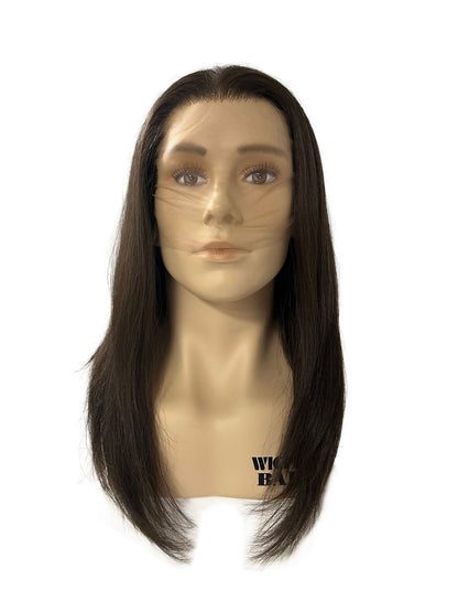 160 Men’s Theatrical Wig Long | Lace Front Remy Human Hair Wig (100% Hand-Tied)