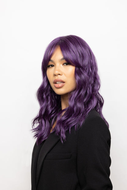 Lush Wavez | Lace Front Mono Part Heat-Friendly Synthetic Wig