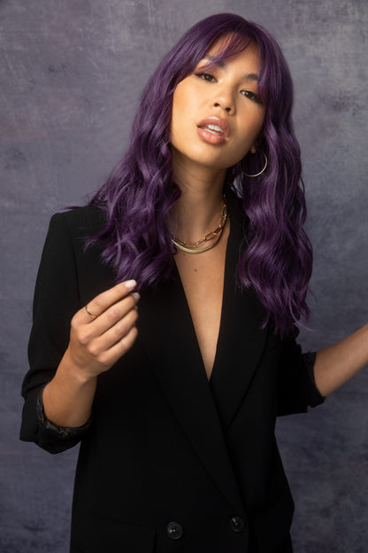 Lush Wavez | Lace Front Mono Part Heat-Friendly Synthetic Wig