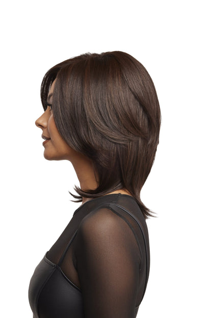 Luxe Sleek | Lace Front Mono Part Heat-Friendly Synthetic Wig