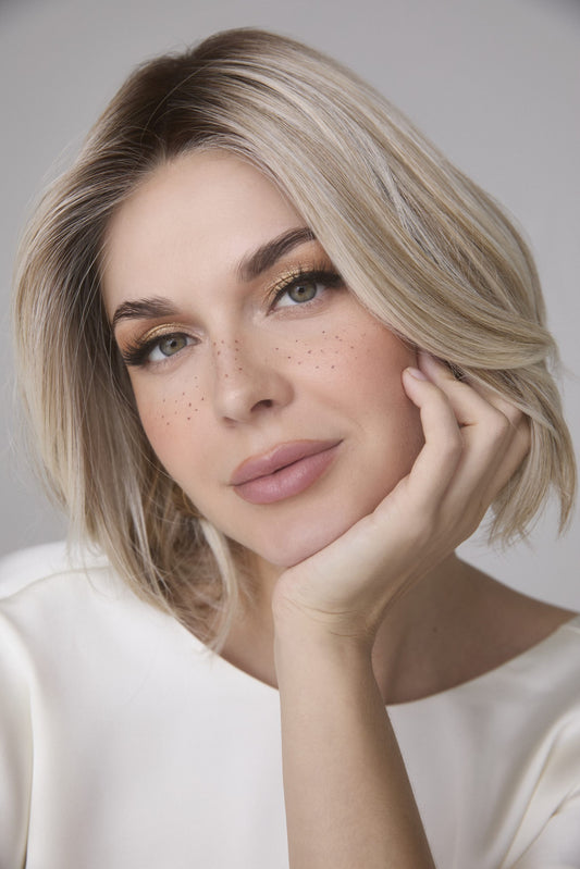 Mira | Lace Front Monofilament Heat-Friendly Synthetic Wig (100% Hand-Tied)