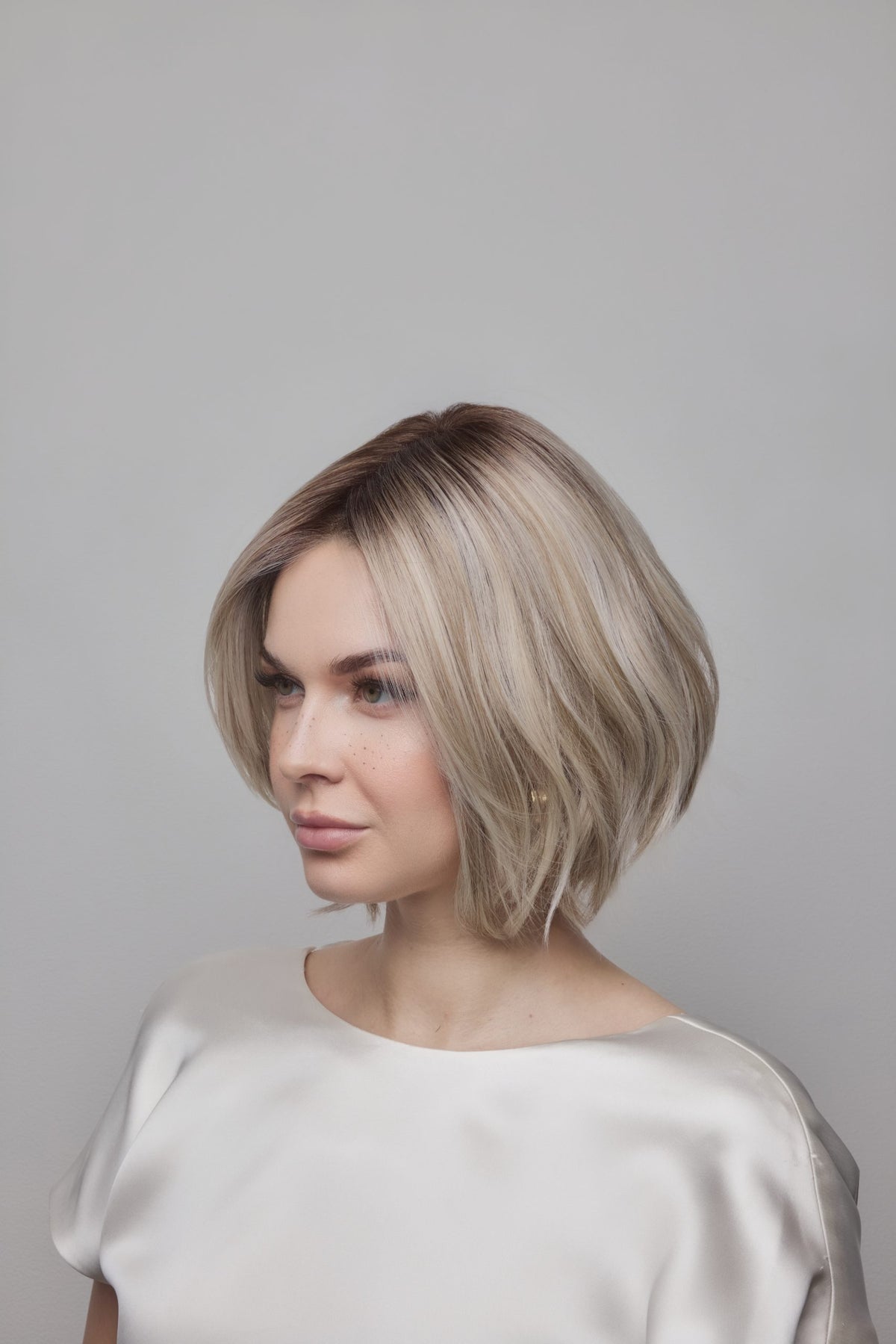 Mira | Lace Front Monofilament Heat-Friendly Synthetic Wig (100% Hand-Tied)