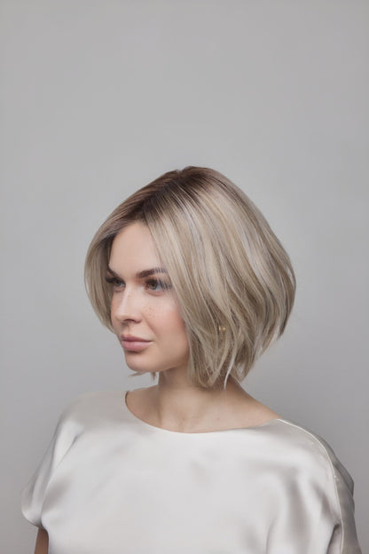 Mira | Lace Front Monofilament Heat-Friendly Synthetic Wig (100% Hand-Tied)