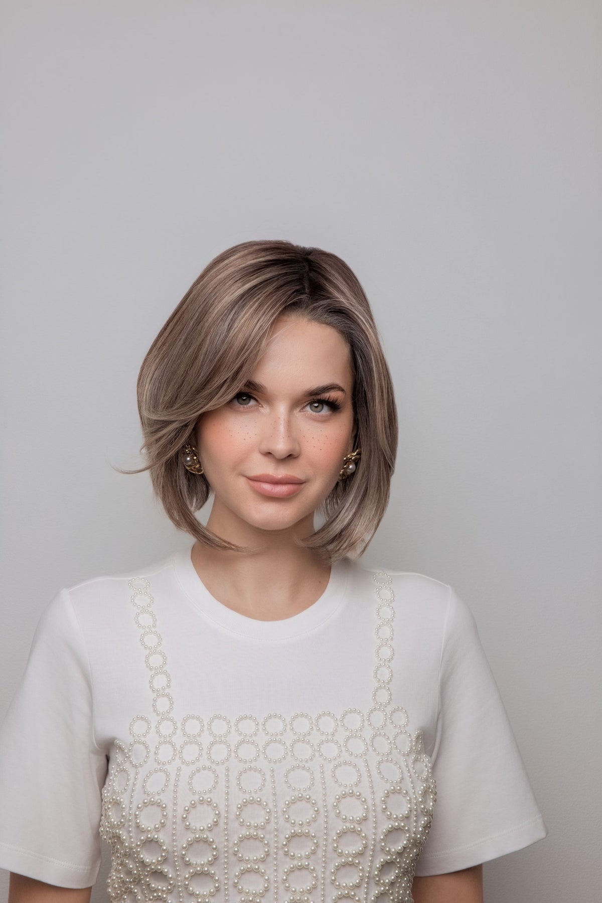 Mira | Lace Front Monofilament Heat-Friendly Synthetic Wig (100% Hand-Tied)