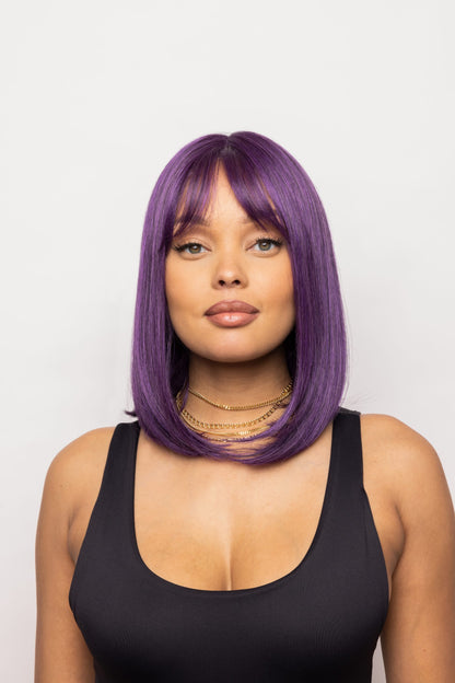 Mod Sleek | Lace Front Mono Part Heat-Friendly Synthetic Wig