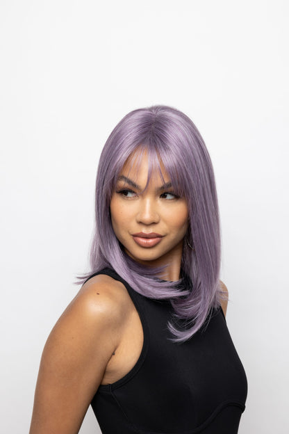 Mod Sleek | Lace Front Mono Part Heat-Friendly Synthetic Wig