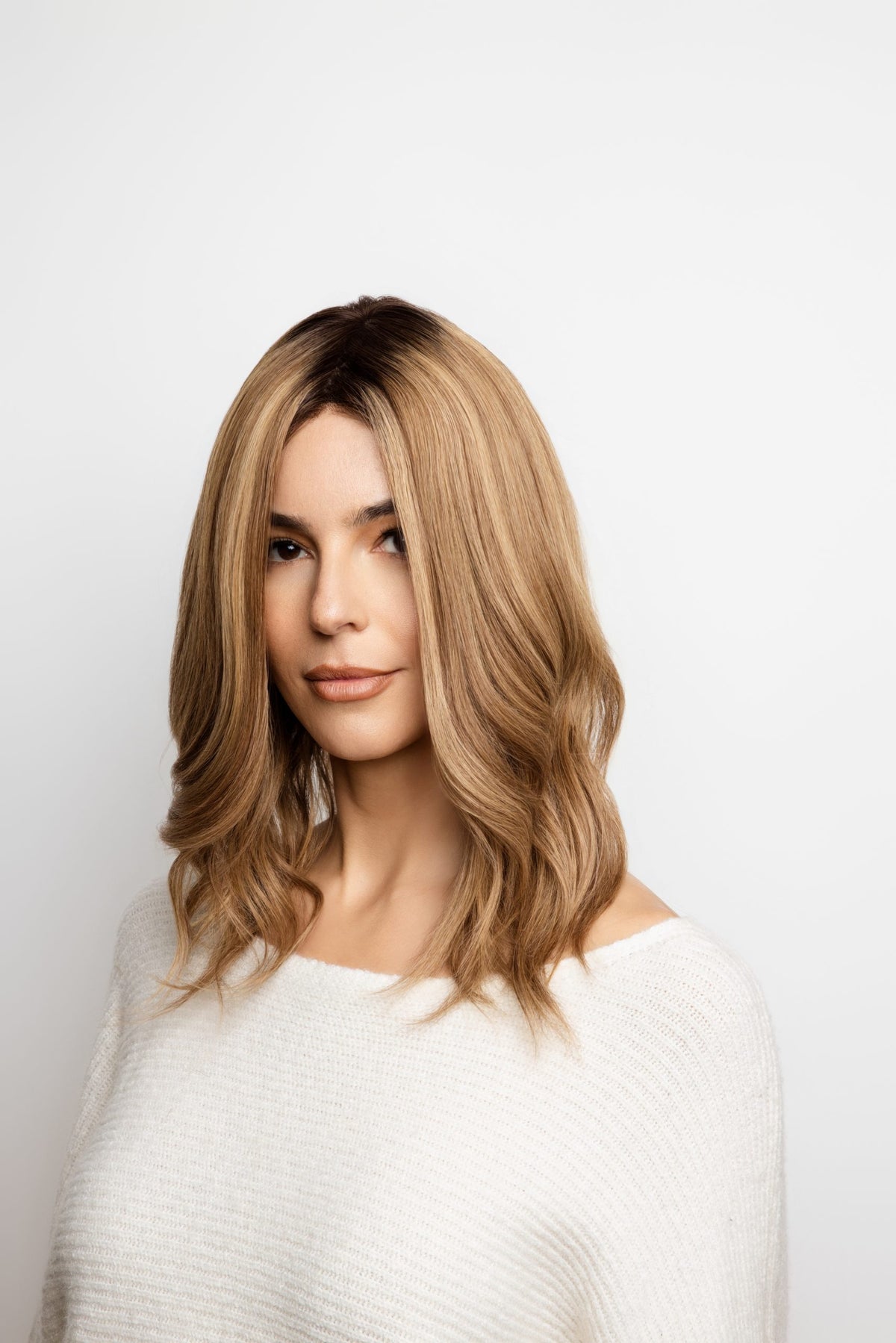 Oakly | Lace front Monofilament Human Hair Wig (100% Hand-Tied)