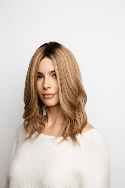 Oakly | Lace front Monofilament Human Hair Wig (100% Hand-Tied)