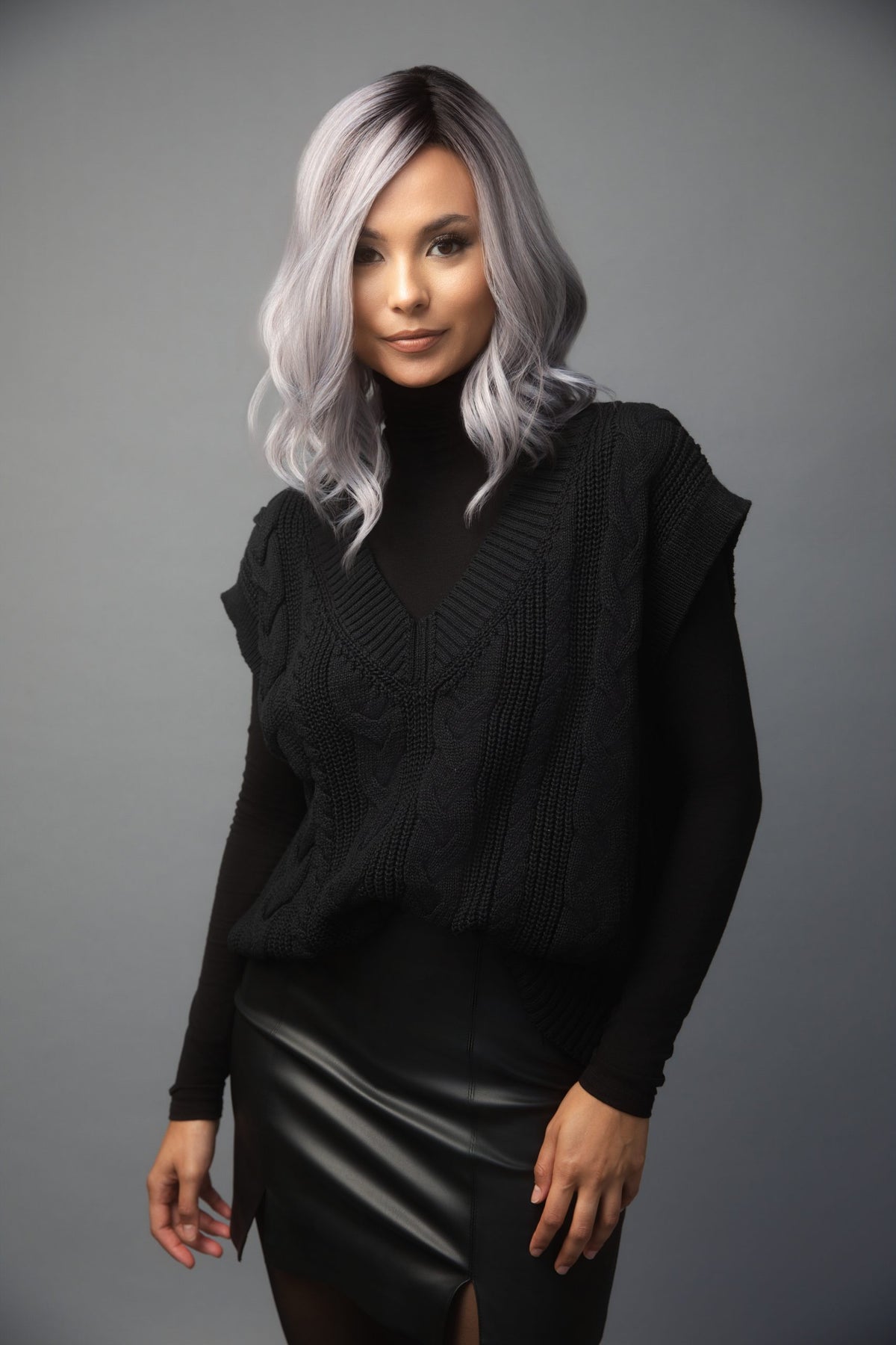 Panache Wavez | Lace Front Mono Part Heat-Friendly Synthetic Wig