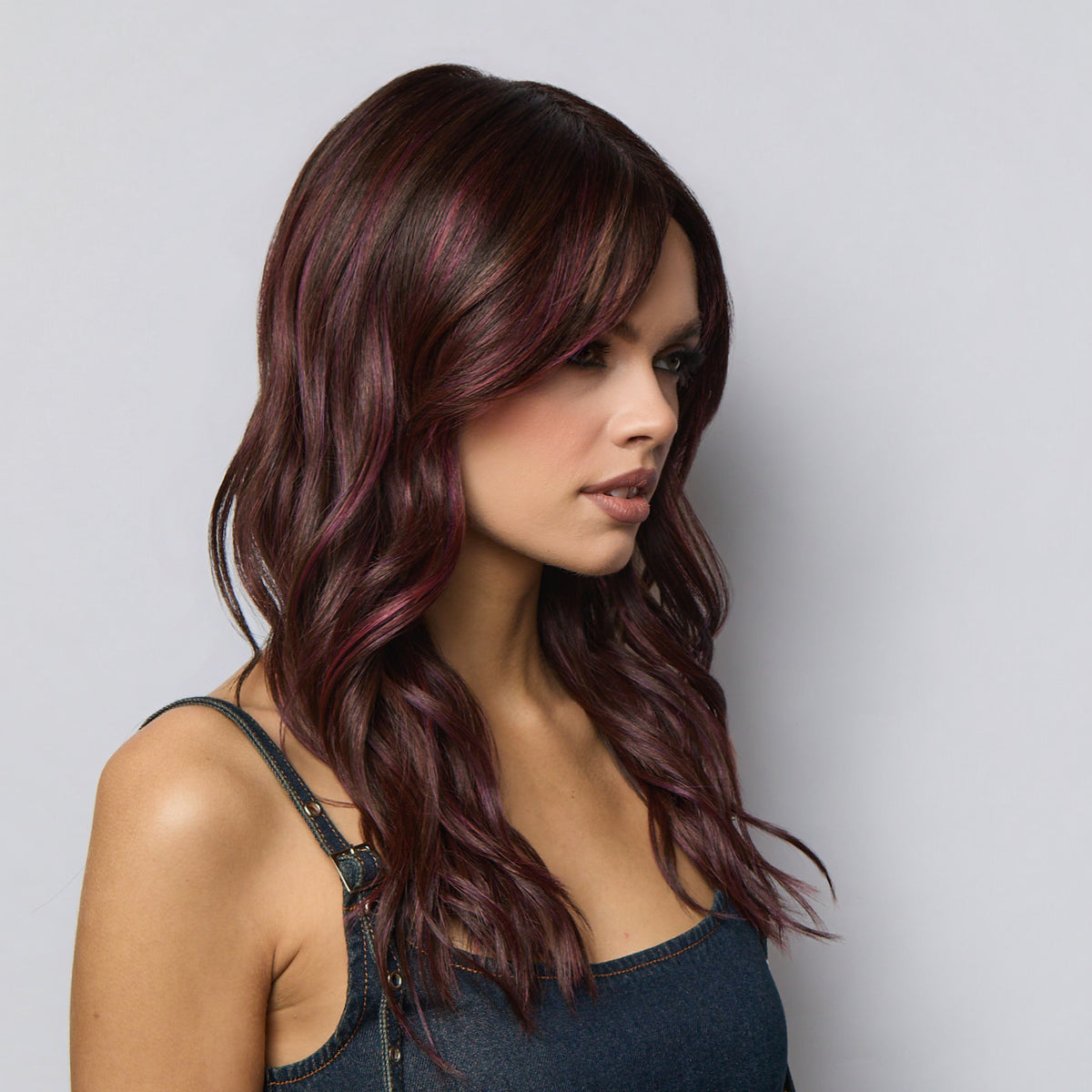 Posh Wavez | Lace Front Mono Part Heat Friendly Synthetic Wig