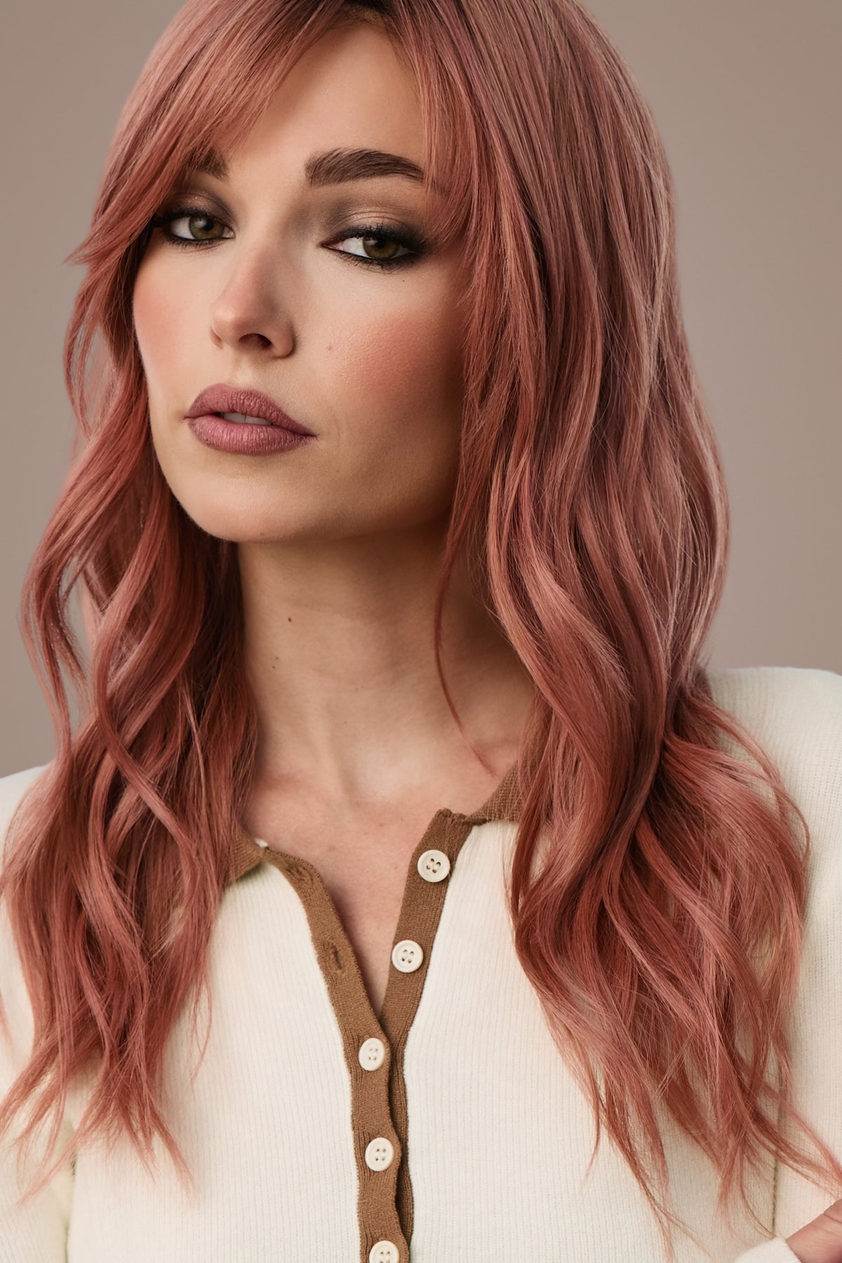 Posh Wavez | Lace Front Mono Part Heat Friendly Synthetic Wig
