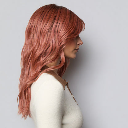 Posh Wavez | Lace Front Mono Part Heat Friendly Synthetic Wig