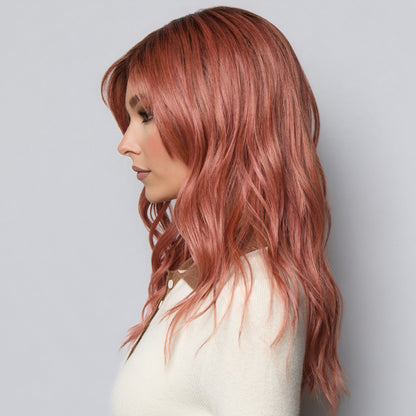 Posh Wavez | Lace Front Mono Part Heat Friendly Synthetic Wig