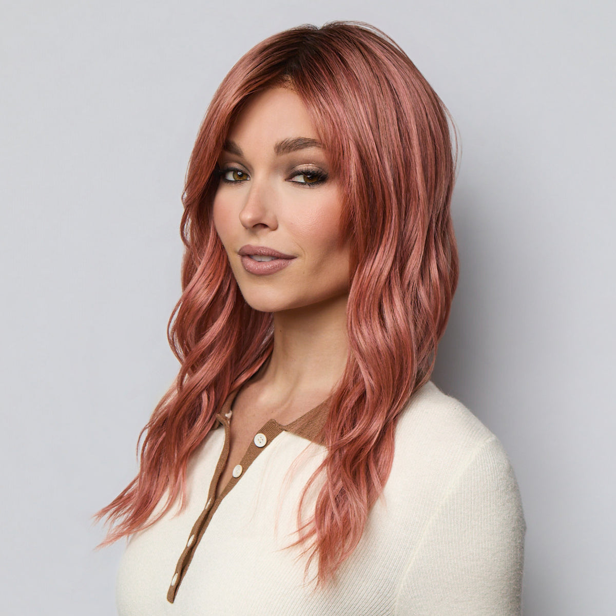 Posh Wavez | Lace Front Mono Part Heat Friendly Synthetic Wig