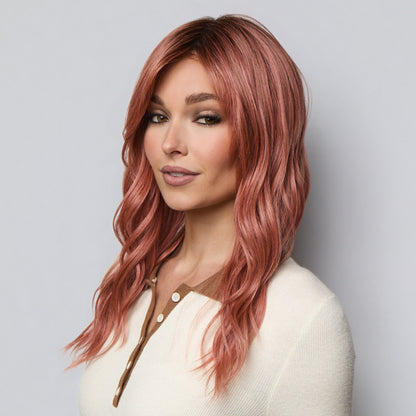 Posh Wavez | Lace Front Mono Part Heat Friendly Synthetic Wig