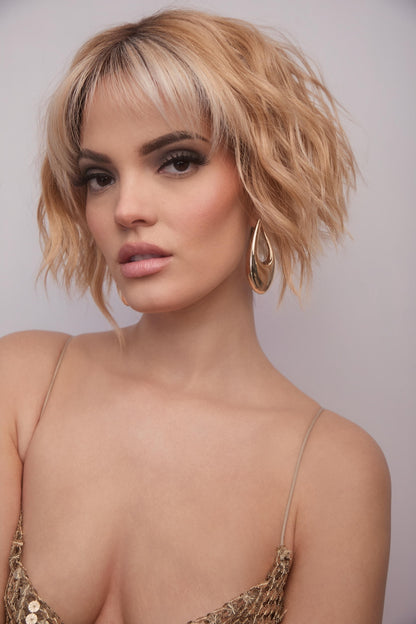Rosanna | Lace Front Mono Part Heat-Friendly Synthetic Wig