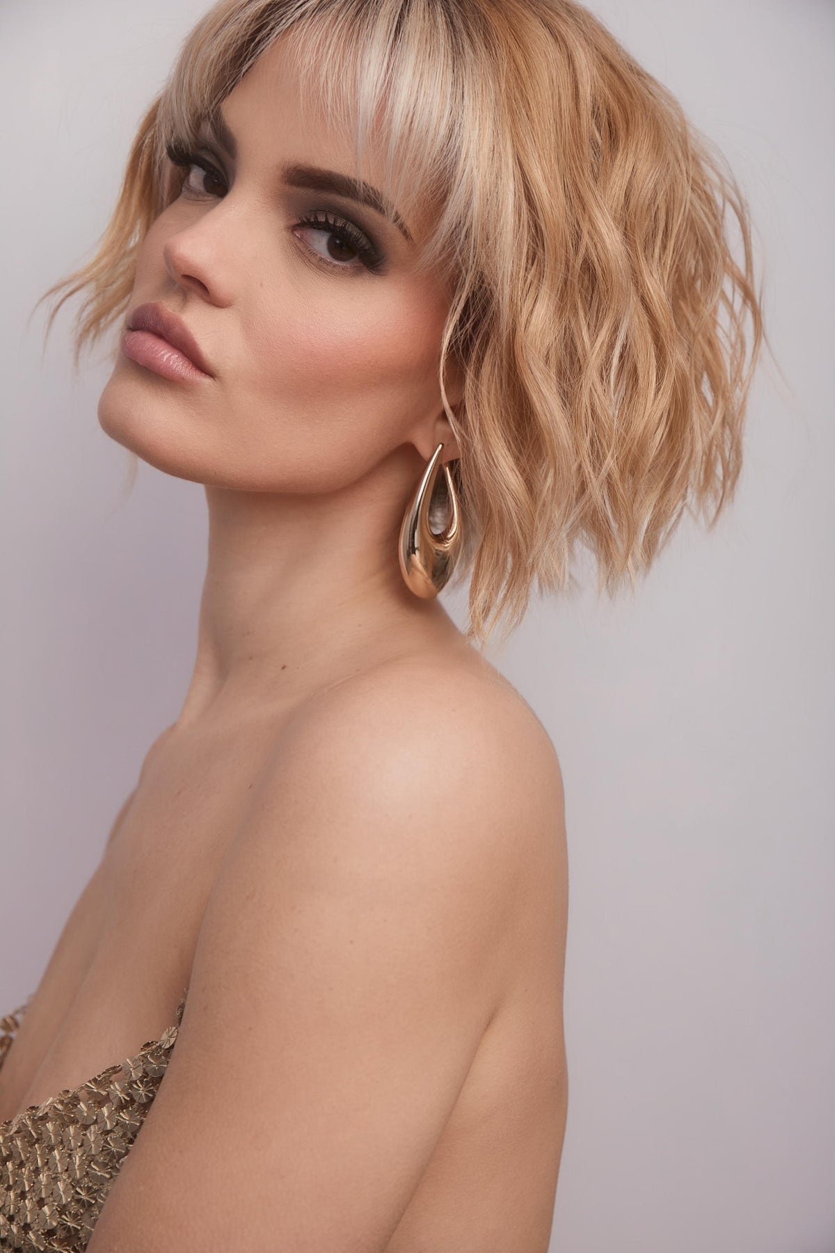 Rosanna | Lace Front Mono Part Heat-Friendly Synthetic Wig