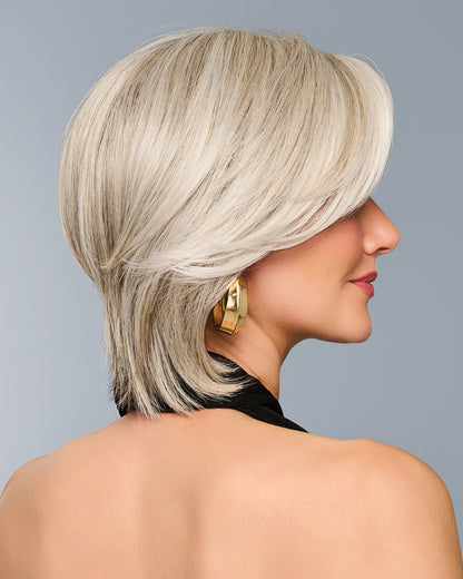 TAILORED ALLURE in color RL51/61 ICED GRANITA | Lightest Grey Progresses to a Deep Grey at the Nape