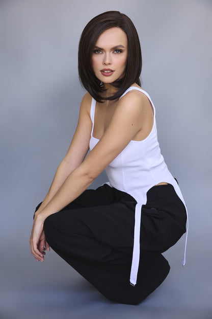 River | Lace Front Mono Part Heat-Friendly Synthetic Wig