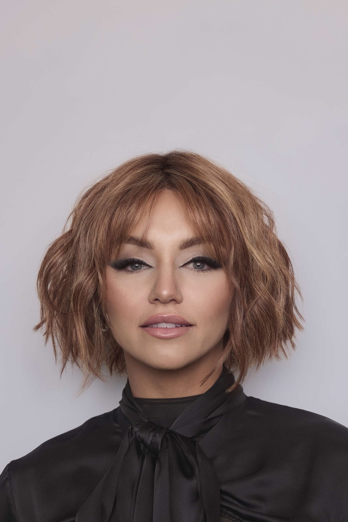 Rosanna | Lace Front Mono Part Heat-Friendly Synthetic Wig