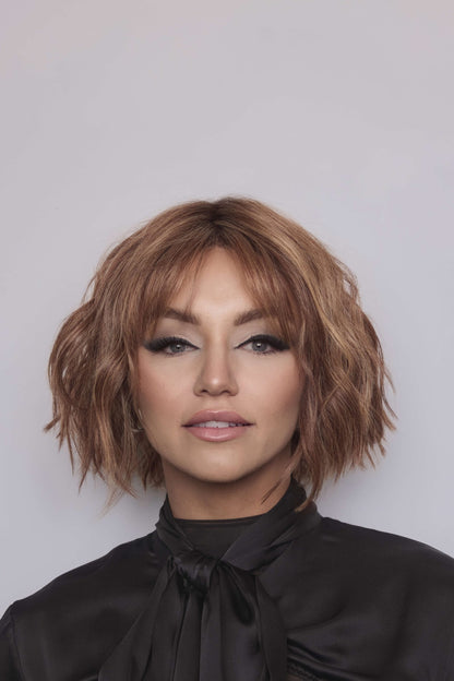 Rosanna | Lace Front Mono Part Heat-Friendly Synthetic Wig