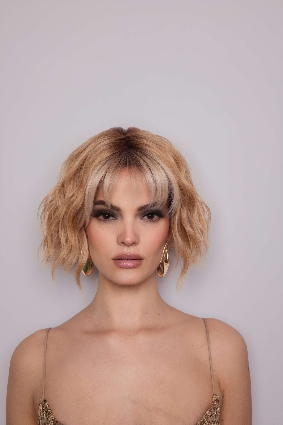 Rosanna | Lace Front Mono Part Heat-Friendly Synthetic Wig