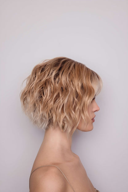 Rosanna | Lace Front Mono Part Heat-Friendly Synthetic Wig